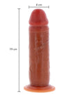 ToyJoy Get Real Silicone Foreskin Dong 7.5 Inch