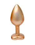 Gleaming Love Pearl Gold Butt Plug Medium