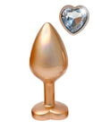 Gleaming Love Pearl Gold Butt Plug Medium