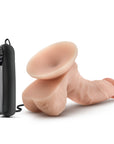 Dr Skin Dr Ken Curved Vibrating Cock With Suction Cup