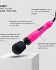 Doxy Die Cast Wand Massager HOT PINK