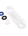 Size Up Clear Textured 1.5 Inch Extender