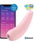 Satisfyer App Enabled Curvy 2 Plus Clitoral Massager Pink