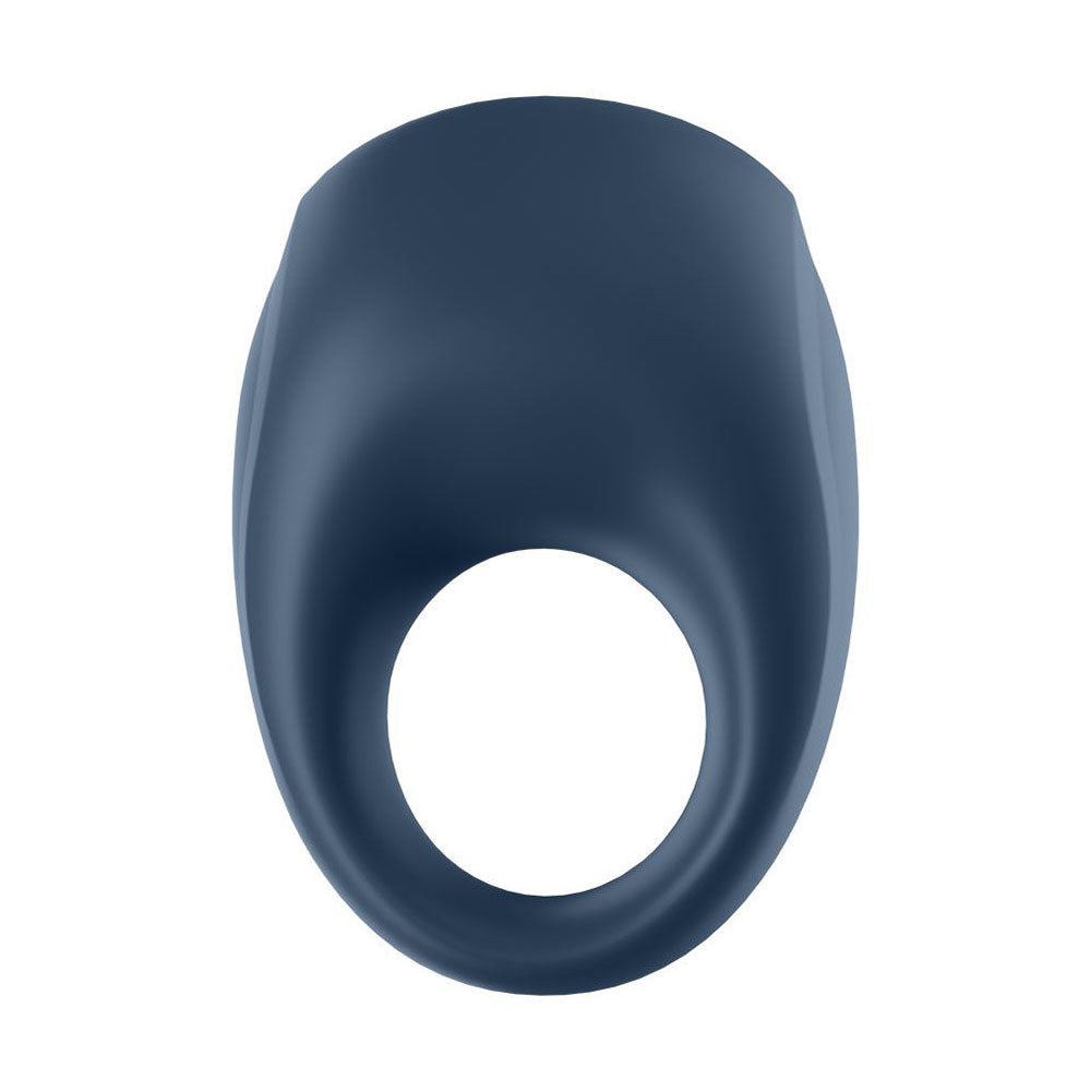  App Enabled Strong One Cock Ring Blue