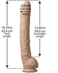 Dick Rambone Gigantic 15 Inch Dildo