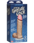 The Realistic Cock 8 Inch Dildo Flesh Pink