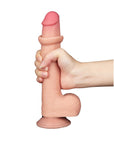 Lovetoy Sliding Easy Bend Skin Dildo 9 Inch