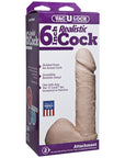 VacULock 6 Inch Realistic Dildo Attachment