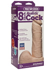 VacULock 8 Inch Realistic Cock Attachment Flesh Pink