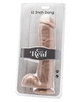 ToyJoy Get Real 11 Inch Dong With Balls Flesh Pink