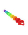 ToyJoy Rainbow Heart Anal Beads