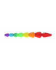 ToyJoy Rainbow Heart Anal Beads