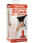 VacULock Ultraskyn 8 Inch Realistic Cock With Ultra Harness