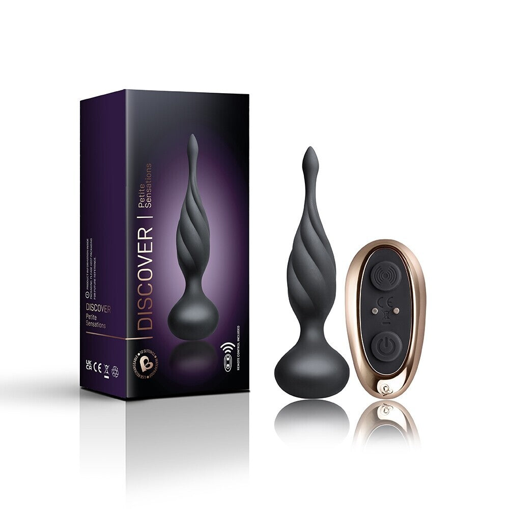 Petite Sensations Discover Butt Plug Black