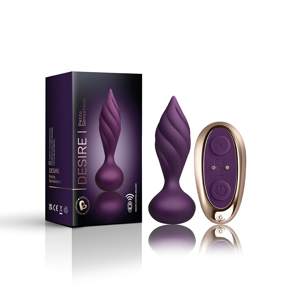 Petite Sensations Desire Butt Plug Purple