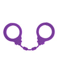 Lola Party Hard Suppression Silicone Handcuffs Purple