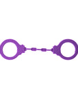 Lola Party Hard Suppression Silicone Handcuffs Purple