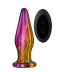 Glamour Glass Remote Control Tapered Butt Plug