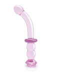 Glaze Glass Rosebud GSpot Dildo