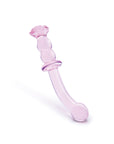 Glaze Glass Rosebud GSpot Dildo