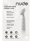 Nude Luna Mini Wand Vibrator