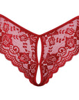 Cottelli Crotchless Panty Red