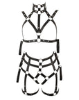 2 Piece Matt Look Bondage Set