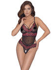 Cottelli Crotchless Body With Lace