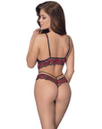 Cottelli Crotchless Body With Lace