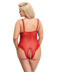 Cottelli Curves Crotchless Body Red