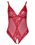 Cottelli Curves Crotchless Body Red