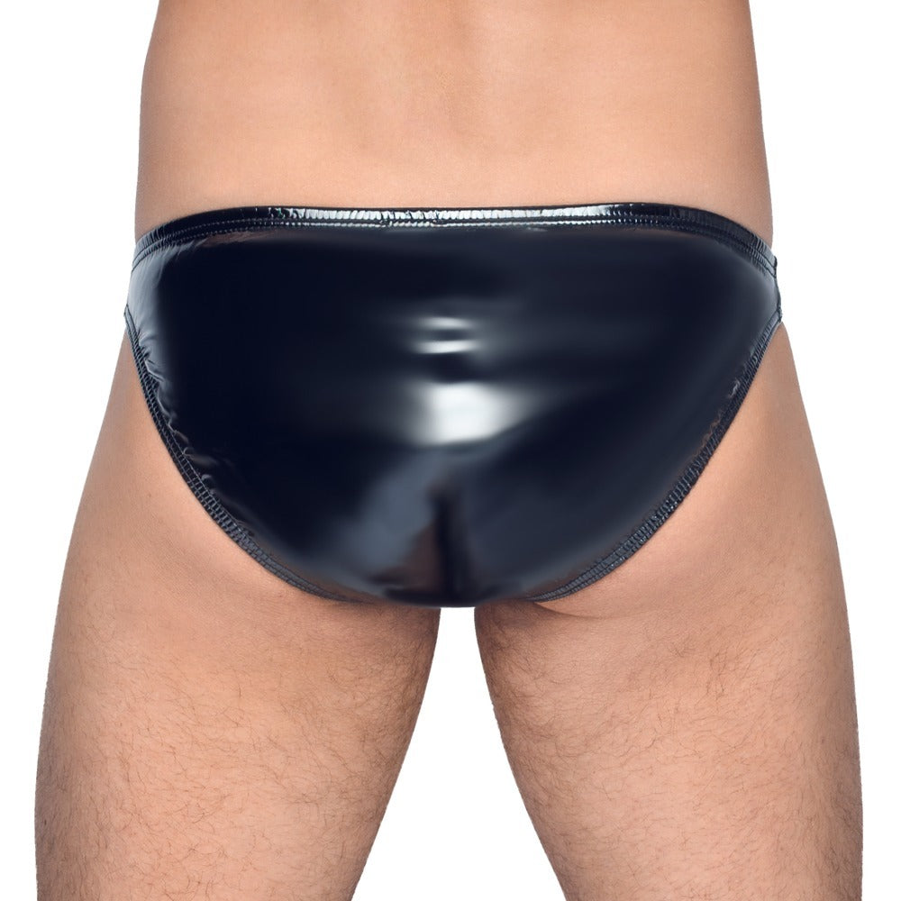 Briefs With Zip Black