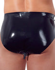 Latex Briefs with Anal Plug