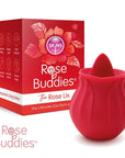 Skins Rose Buddies The Rose Flix Clitoral Massager Red