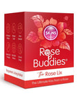 Skins Rose Buddies The Rose Flix Clitoral Massager Red