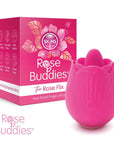 Skins Rose Buddies The Rose Flix Clitoral Massager Pink