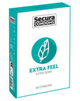 Secura Condoms 48 Pack Extra Feel