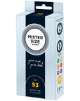 Mister Size 53mm Your Size Pure Feel Condoms 10 Pack