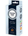 Mister Size 57mm Your Size Pure Feel Condoms 10 Pack