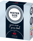 Mister Size 60mm Your Size Pure Feel Condoms 3 Pack