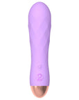 Cuties Silk Touch Rechargeable Mini Vibrator Purple