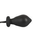 Inflatable And Vibrating Silicone Butt Plug