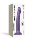 Strap On Me Mono Density Metalic Shine Dildo Medium Purple