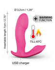 Dorcel Secret Clit Warming Voice Control Vibrator