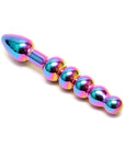 Sensual Multi Coloured Glass Laila Anal Probe