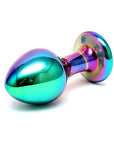 Sensual Multi Coloured Glass Melany Anal Dildo