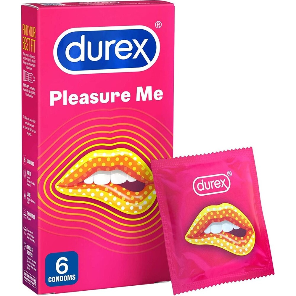 Durex Pleasure Me Ribbed And Dotted Condoms