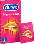 Durex Pleasure Me Ribbed And Dotted Condoms