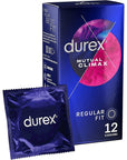 Durex Mutual Climax Regular Fit Condoms 12 Pack