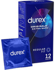 Durex Extra Safe Regular Fit Condoms 12 Pack